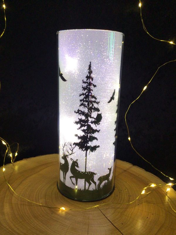 Luxa Winter Frost Sparkler Lamp