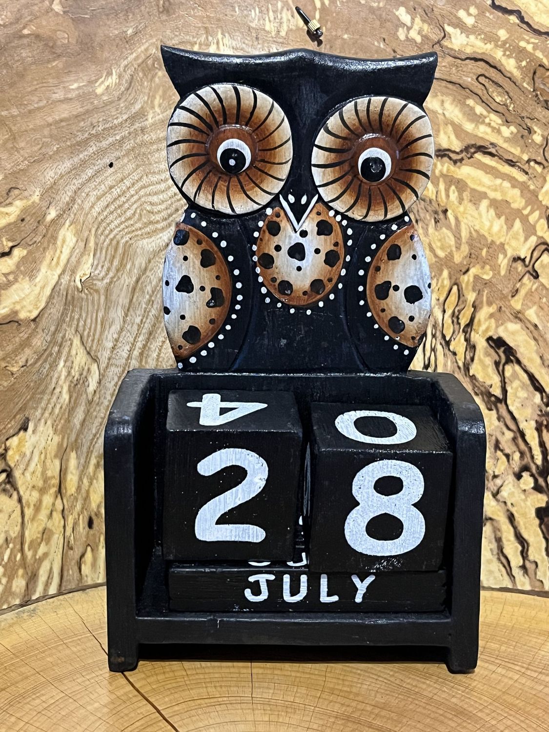 Flat Owl Perpetual Calendar