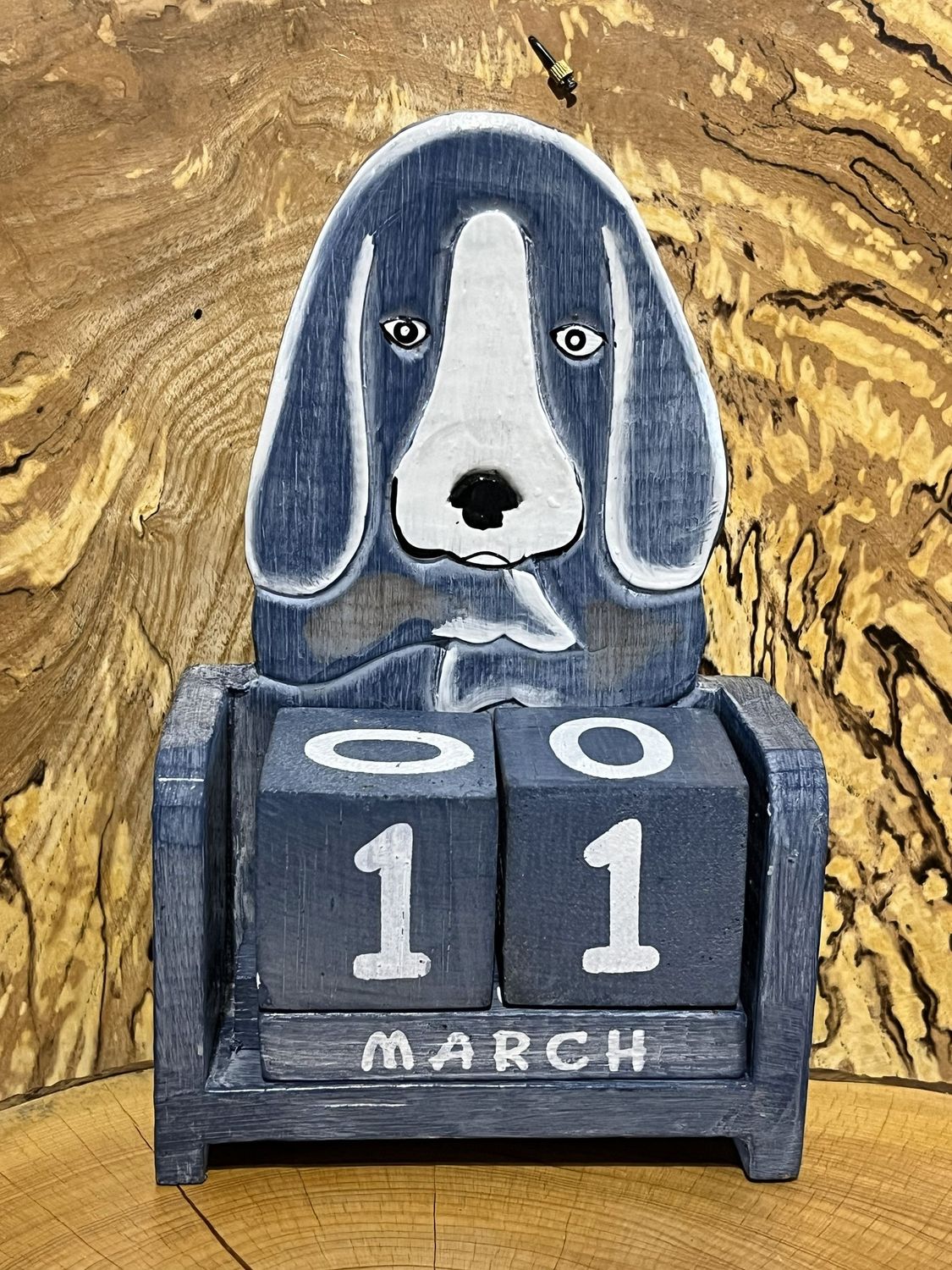 Blue Dog Perpetual Calendar