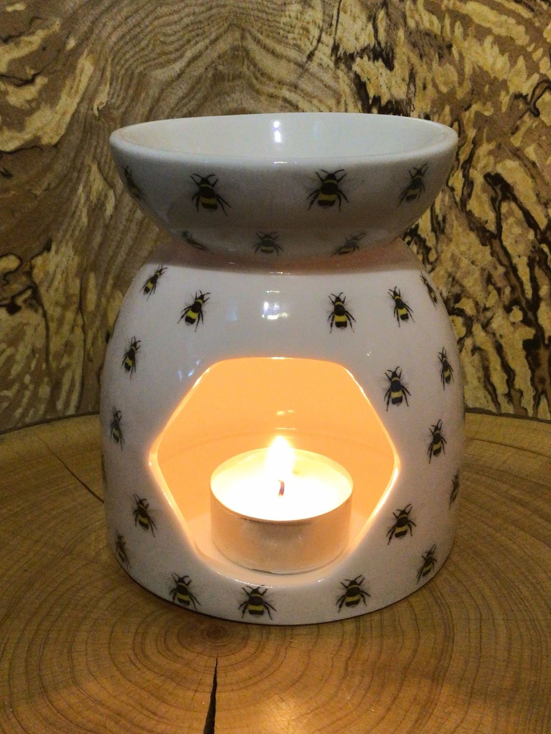 Bee Print Wax Tart Melter