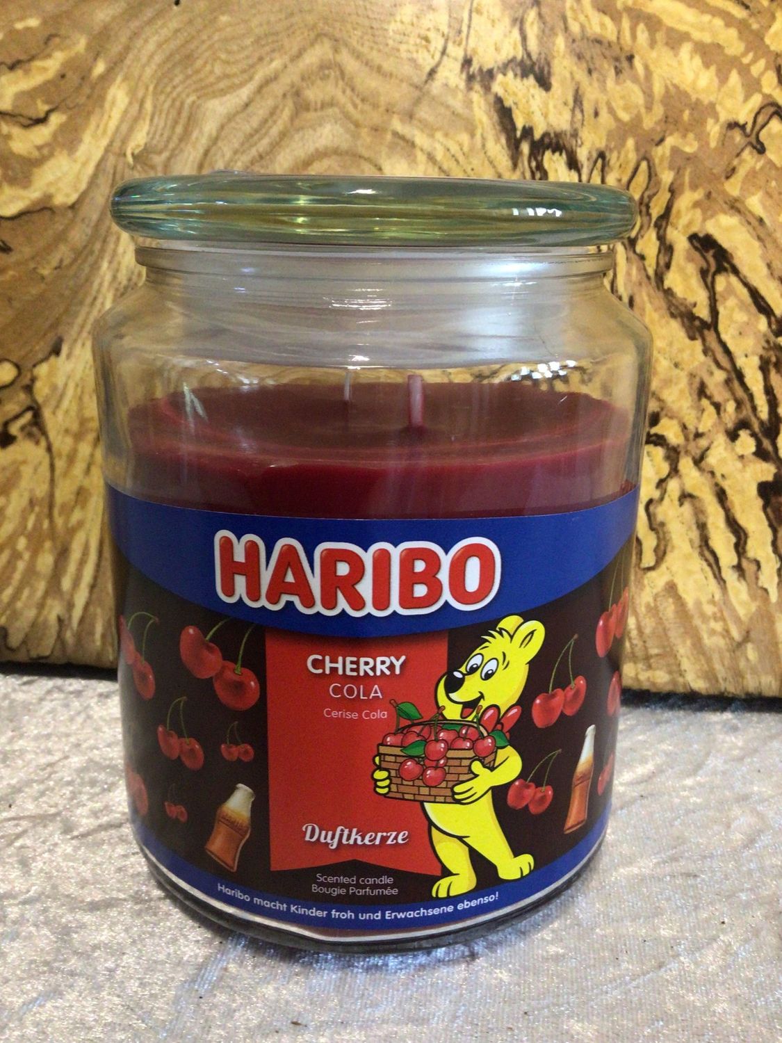 Haribo Cherry Cola Scented Large Candle Haribo Cherry Cola Scented Large Candle