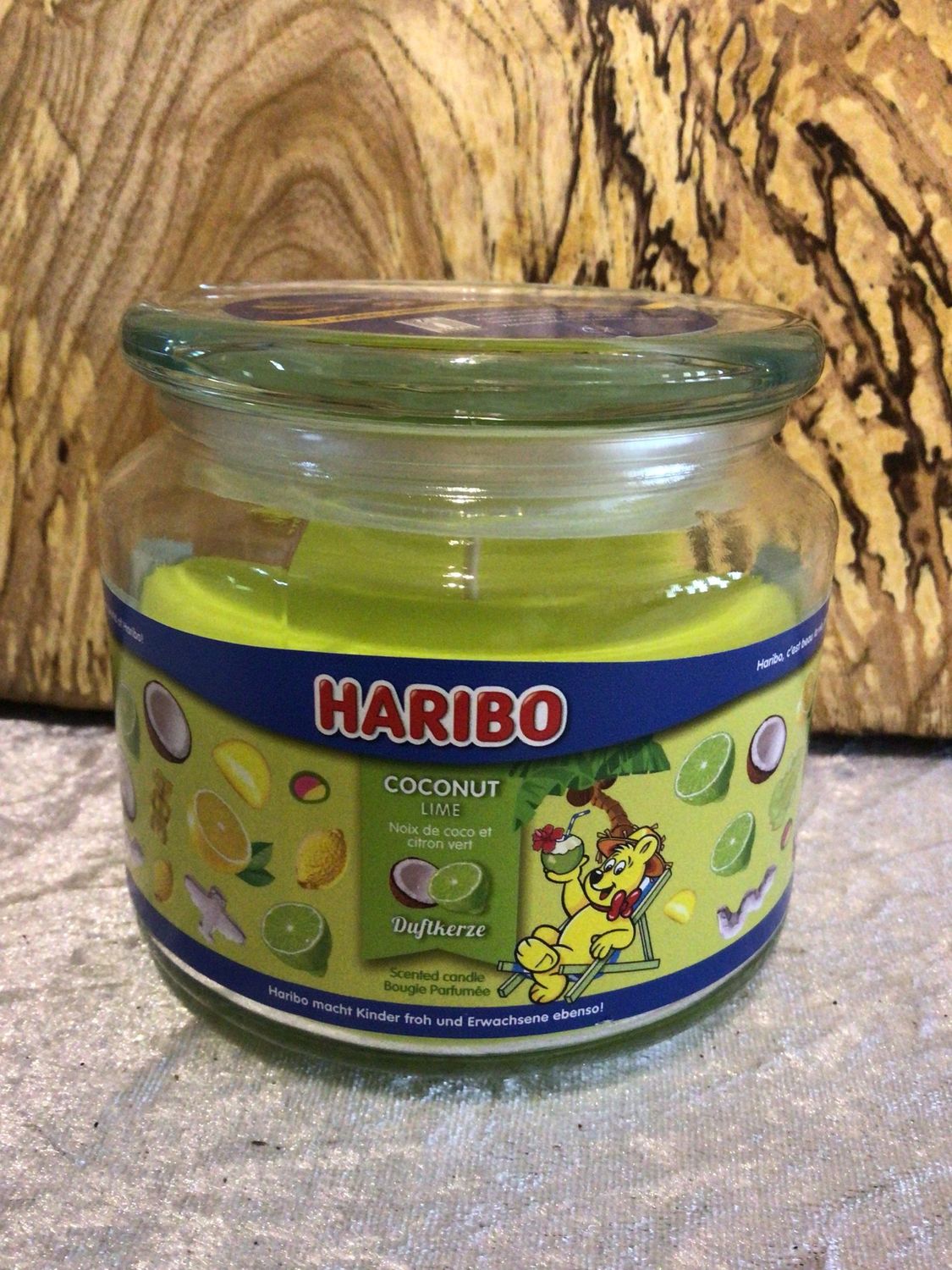 Haribo Coconut Lime Scented Medium Candle Haribo Coconut Lime Scented Medium Candle