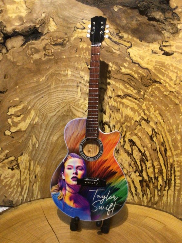 Taylor Swift Miniature Wooden Guitar