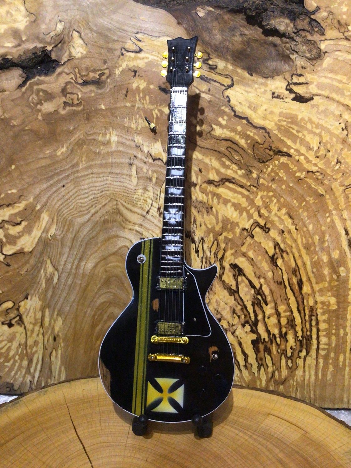 Metallica Wooden Miniature Guitar