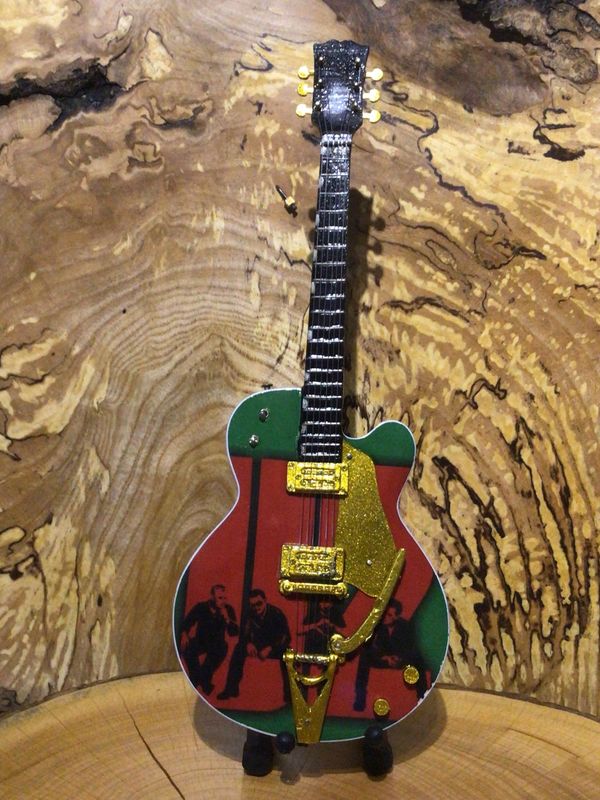 U2 Miniature Wooden Guitar