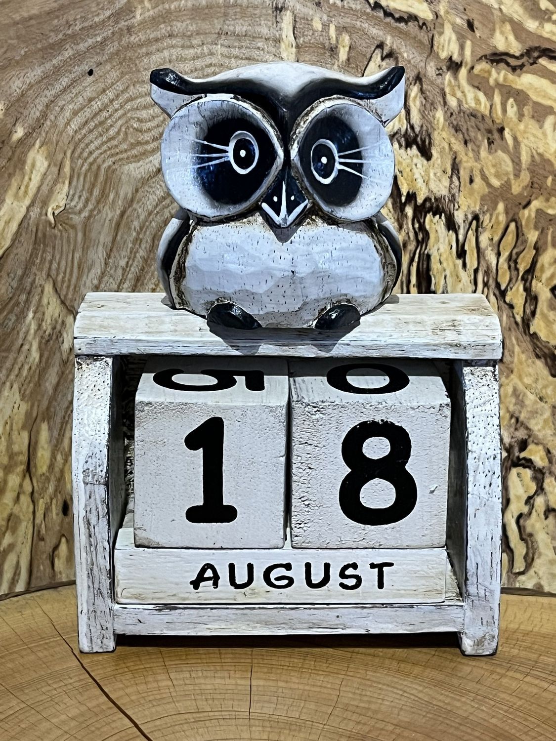 White Owl Perpetual Calendar