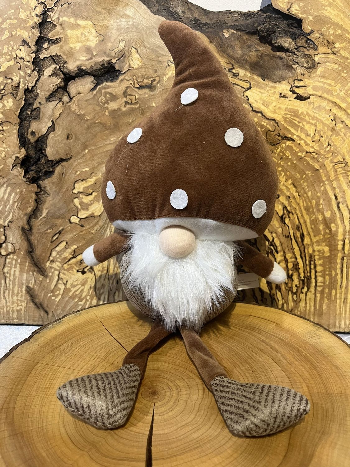 Dark Brown Forest Gonk with Dangly Legs