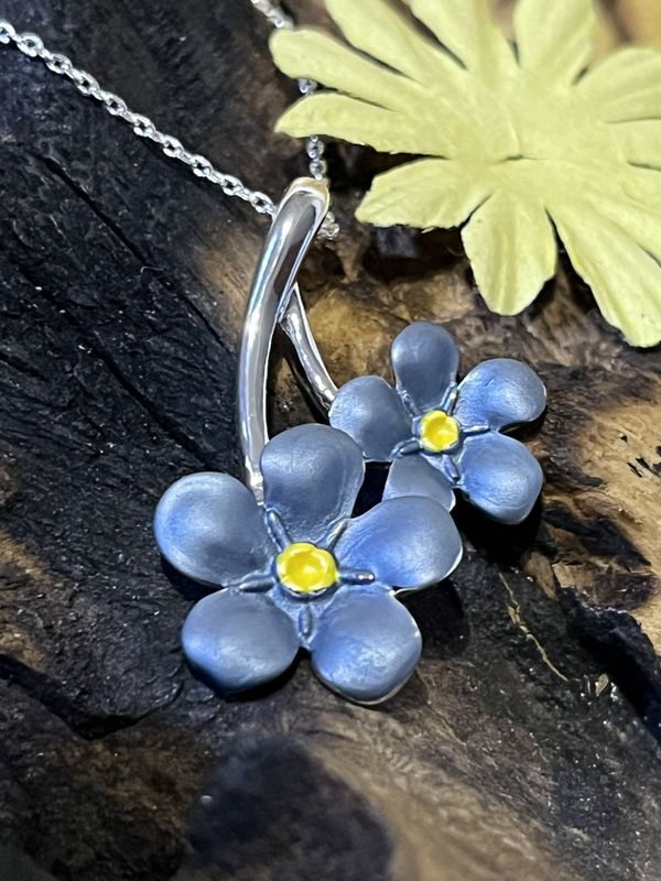 Forget Me Not Necklace