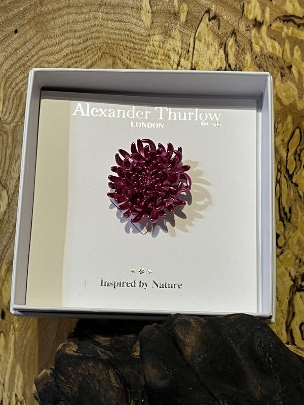 Chrysanthemum Brooch