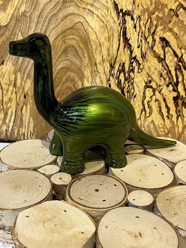 Lime Nessie Dinosaur 16cm