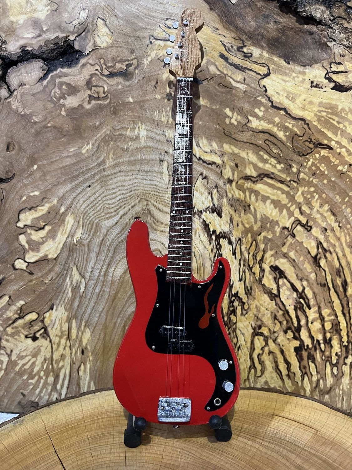 Queen wooden Miniature Guitar