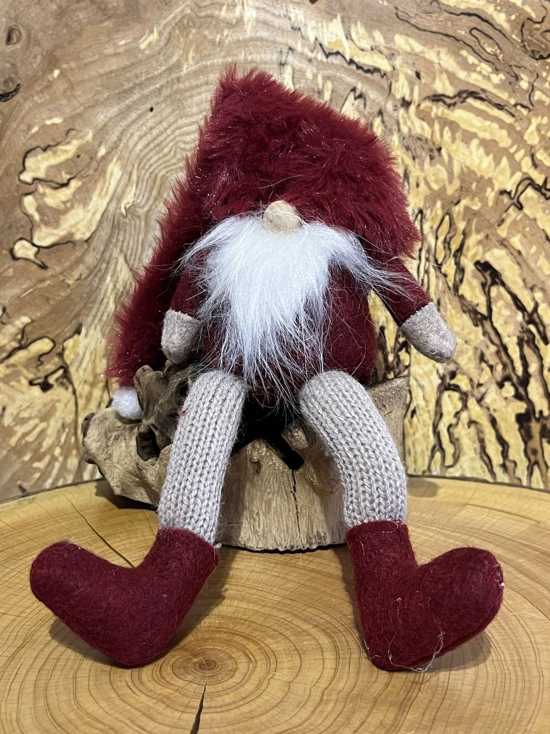 Gonk with Red Fluffy Hat Gonk with Red Fluffy Hat