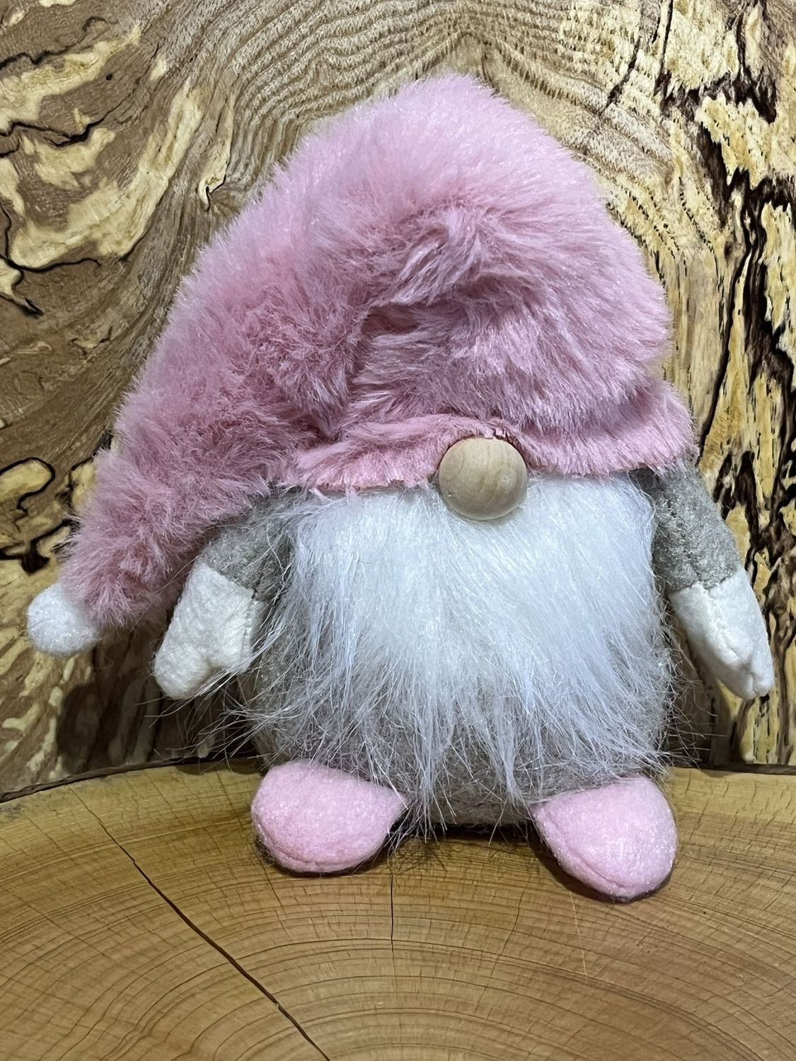 Gonk with Pink Fluffy Hat Gonk with Pink Fluffy Hat