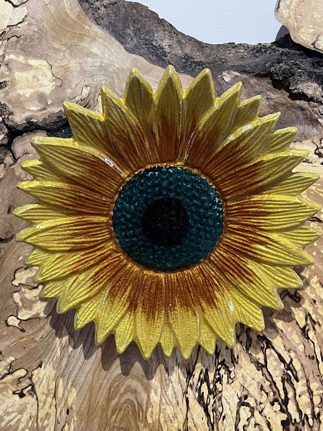 Yellow and Green Sunflower Yellow and Green Sunflower