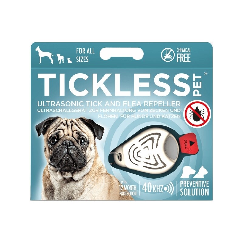 Tickless Hund - hvid