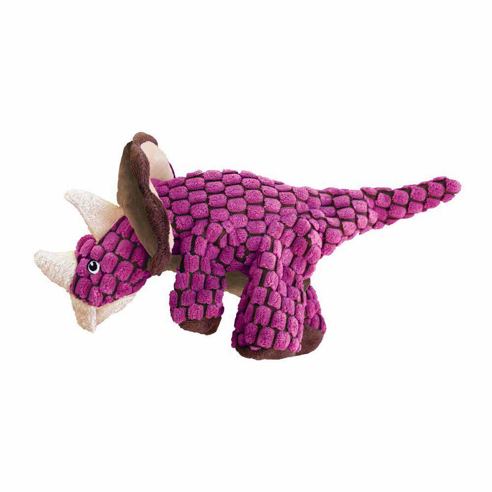 Kong Dynos Triceratops Pink - L