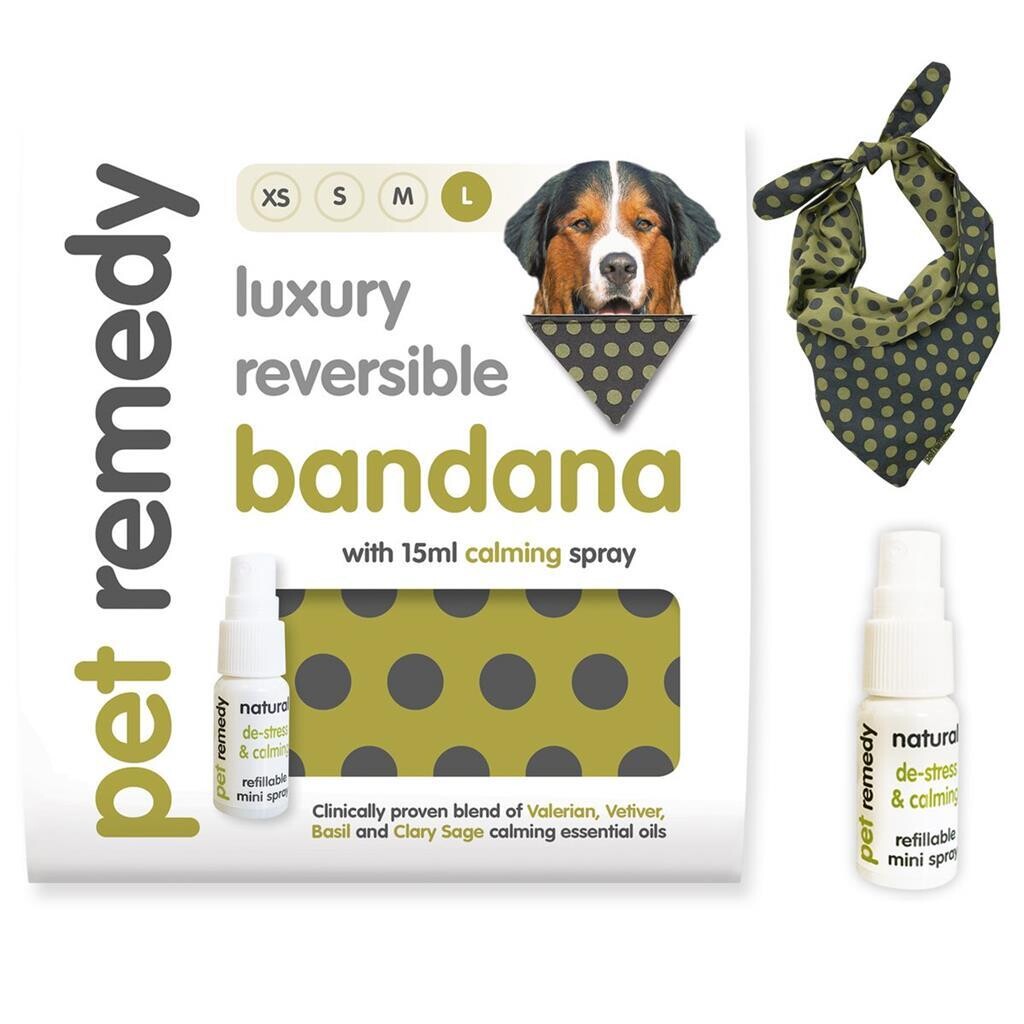 Pet remedy bandana inkl 15ml spray