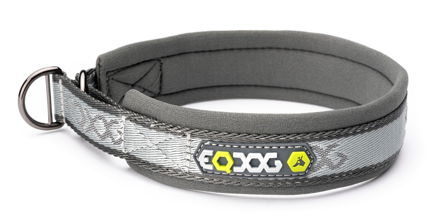 EQDOG pro collar halsbånd - grå, STØRRELSE: XXS