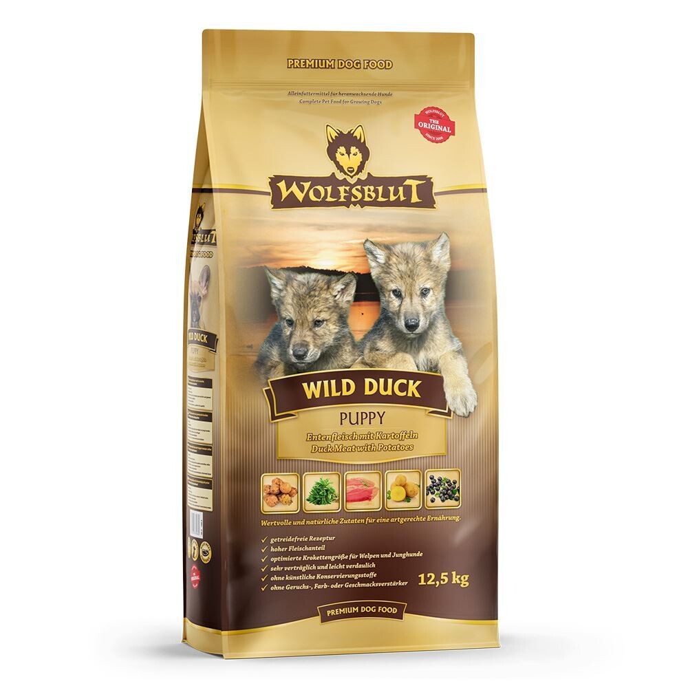 Wolfsblut Wild Duck puppy - 12,5kg