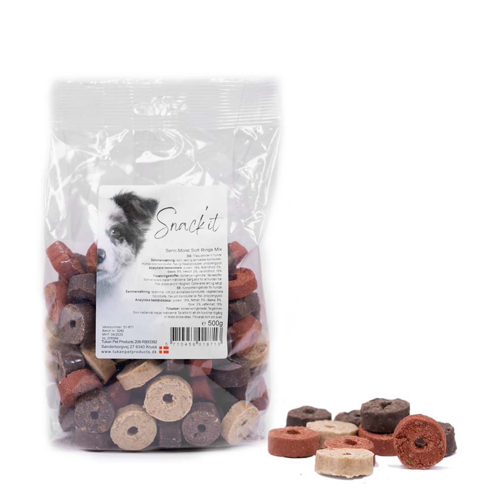 Snack'it Soft rings mix 500g