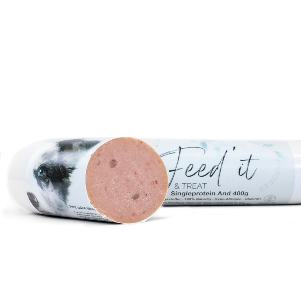 Feed'it & treat pølse - 400g