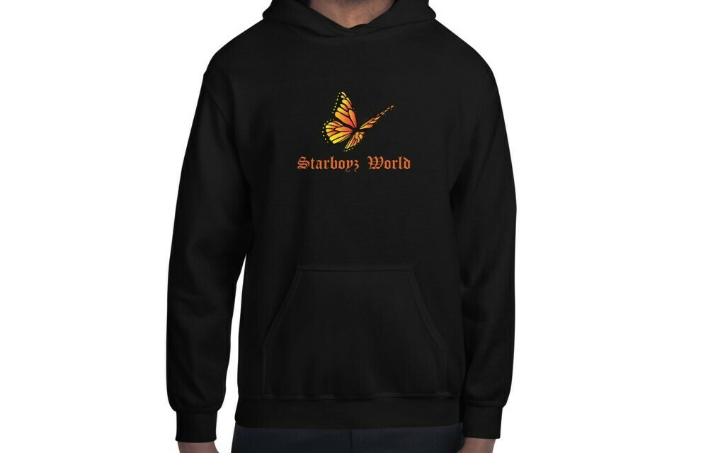 Starboyz World Butterfly Logo Hoodie