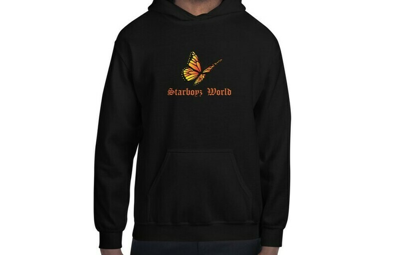 Starboyz World Butterfly Logo Hoodie