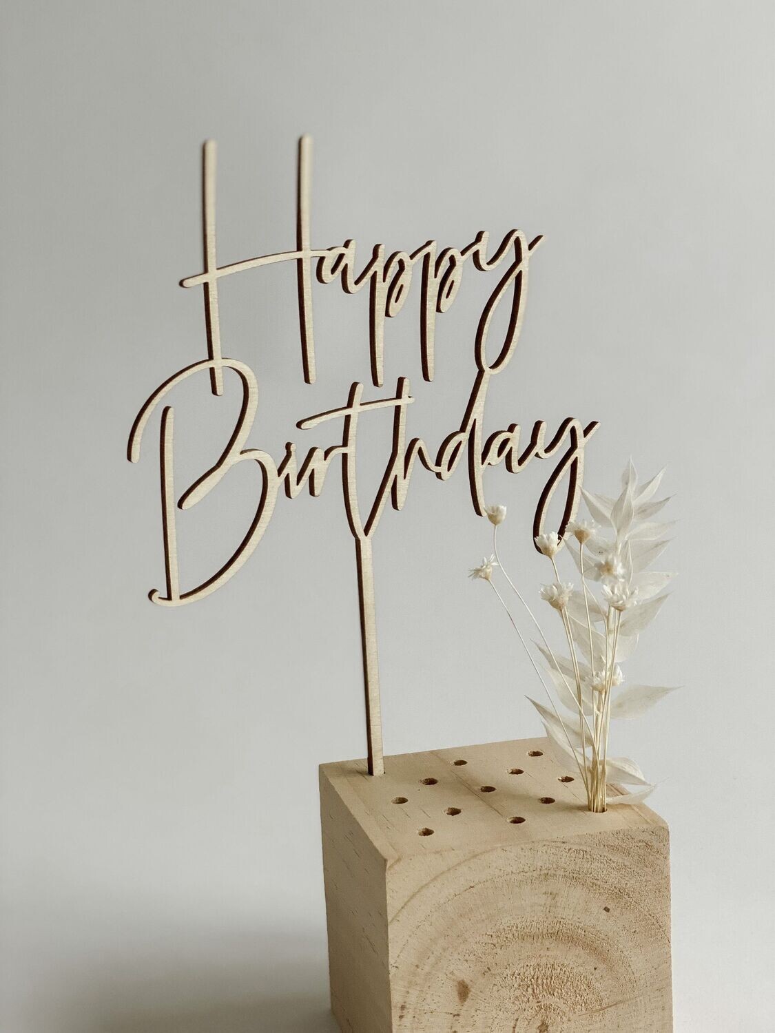 Caketopper - Happy Birthday