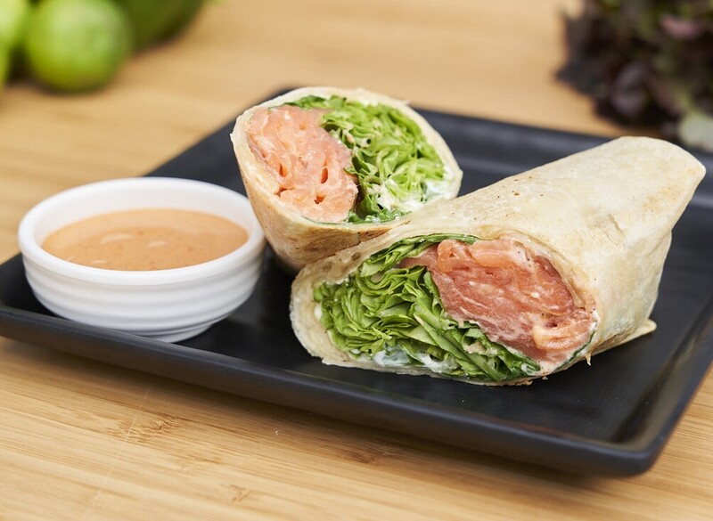 Smoked Salmon Wrap