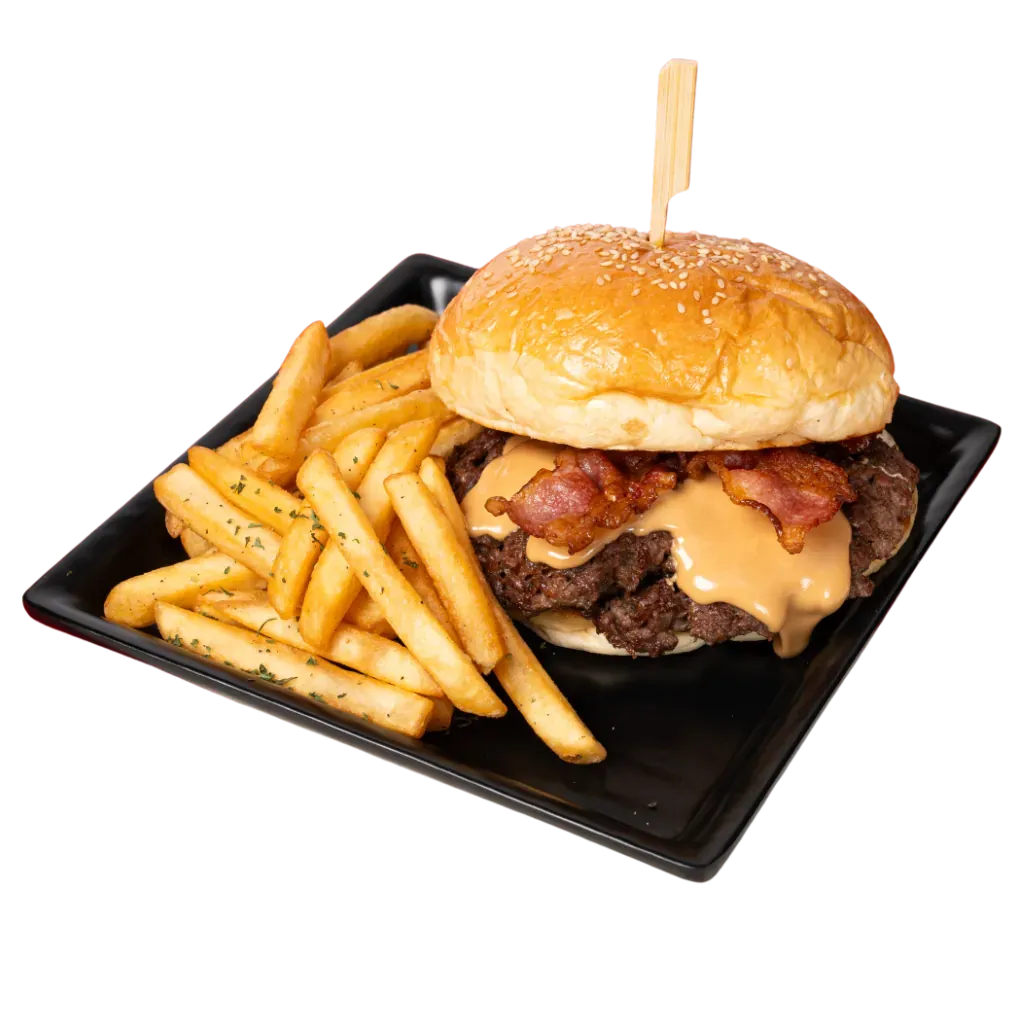 Peanut Butter and Bacon Burger