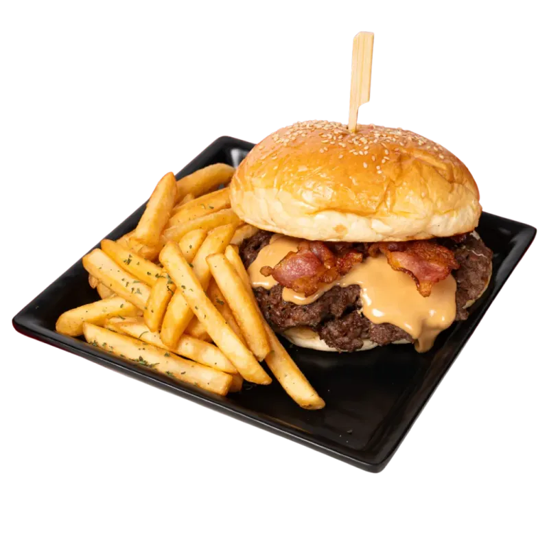 Peanut Butter and Bacon Burger