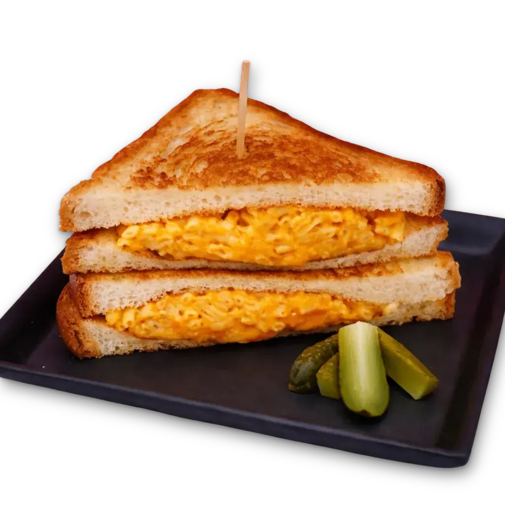 Grilled Mac n Cheese Sandwich