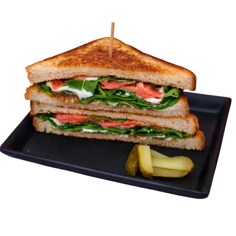 Smoked Salmon Sandwich