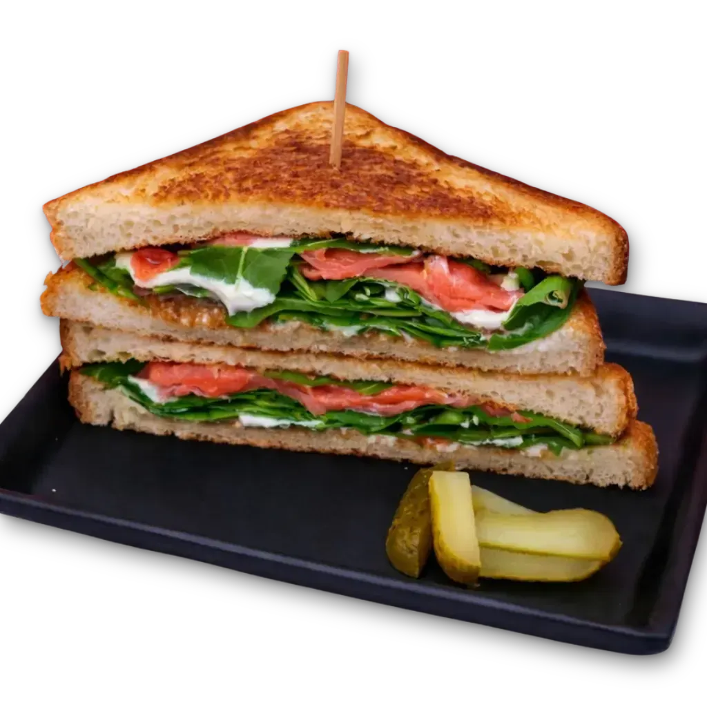 Smoked Salmon Sandwich