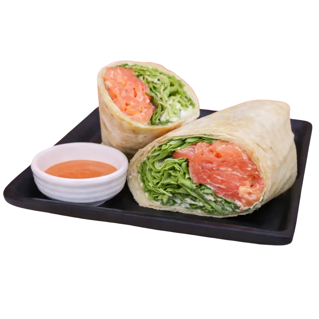 Smoked Salmon Wrap