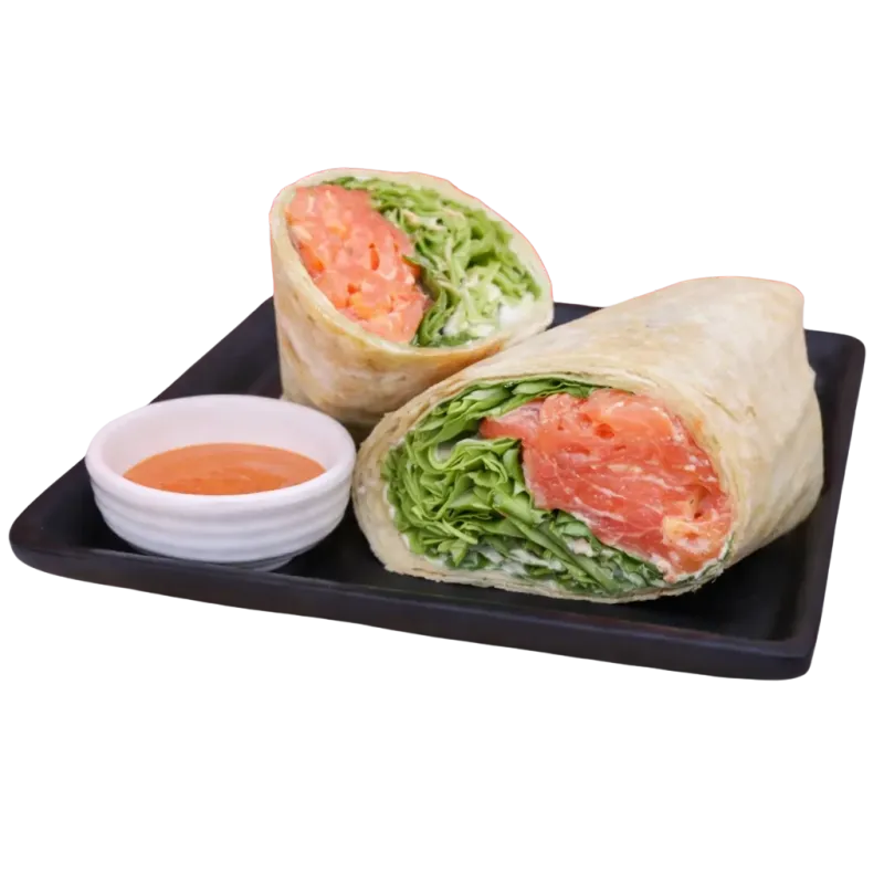 Smoked Salmon Wrap