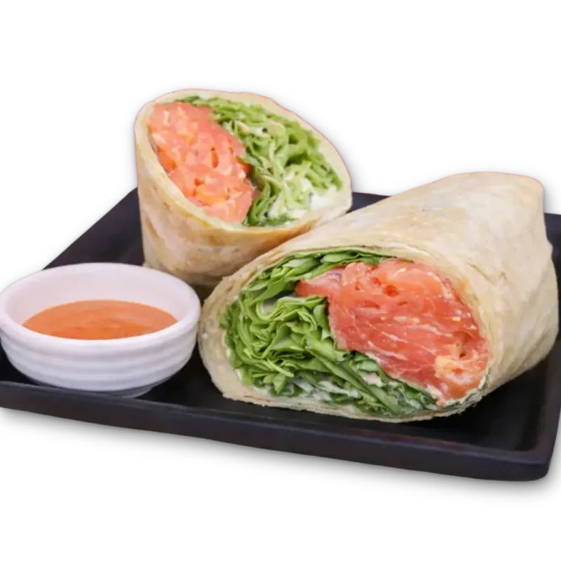 Smoked Salmon Wrap