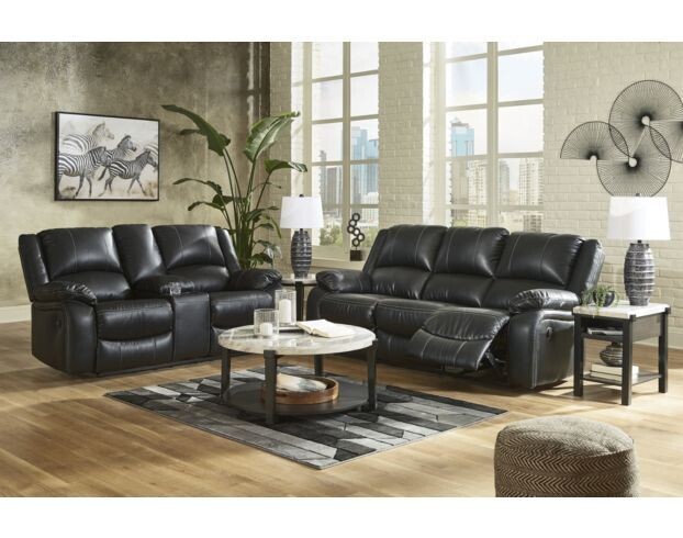 Calderwell Reclining Sofa + Love Model: 7710188/7710194