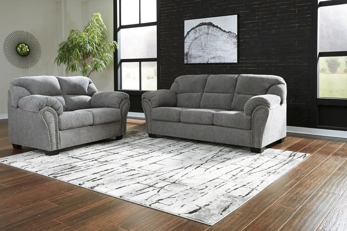 Allmaxx Pewter Sofa Love set Allmaxx Pewter Sofa Love set