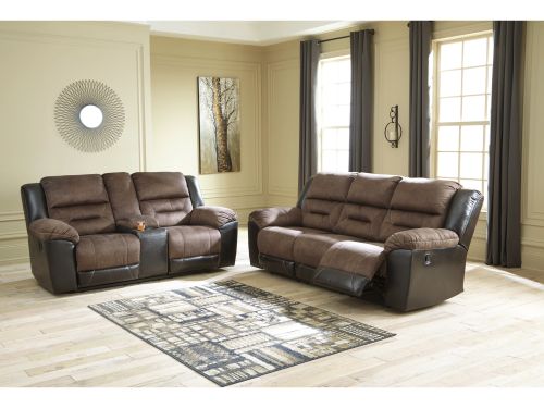 Earhart Reclining Sofa Love set