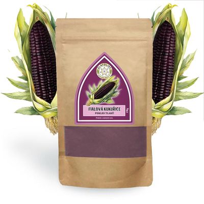 Purple corn supports normal heart function. Not suitable for people with low pressure!