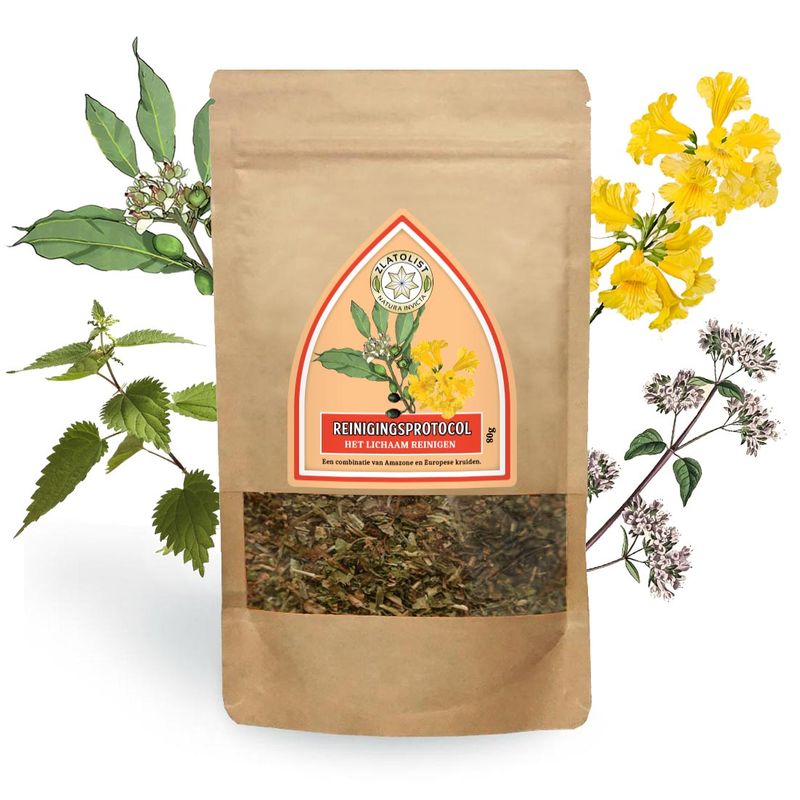 CLEANING PROTOCOL Cleansing Protocol, This herbal mixture is intended for thorough cleansing of the organism and the whole body.
