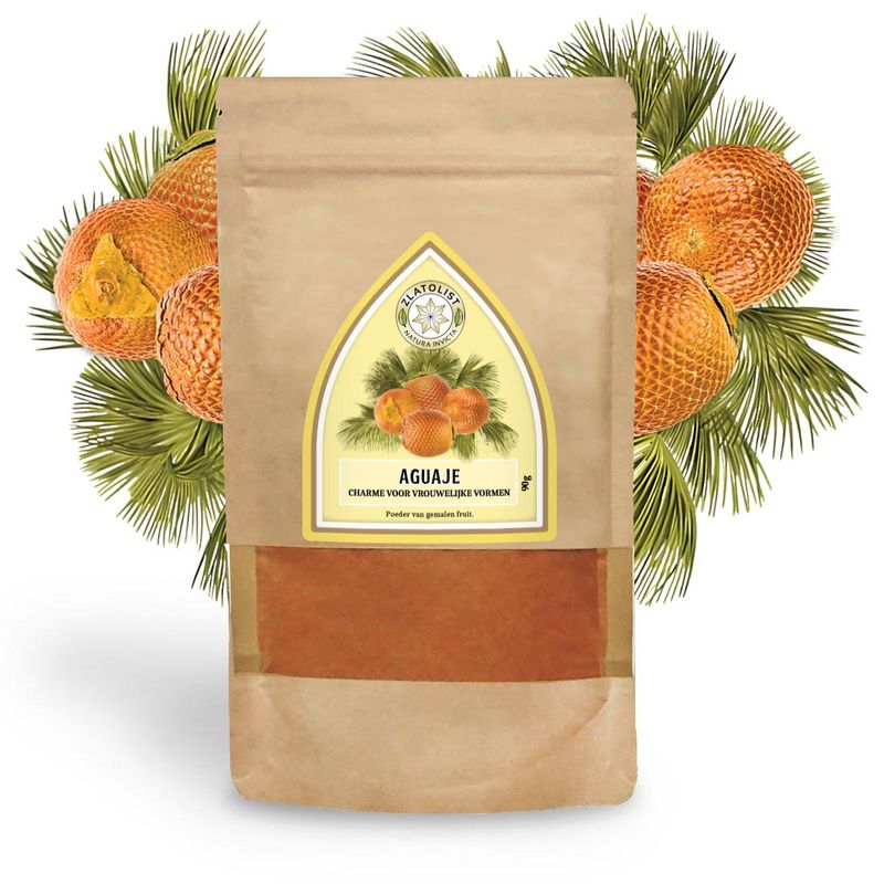 Aguaje fruits for the beauty of the female body.
