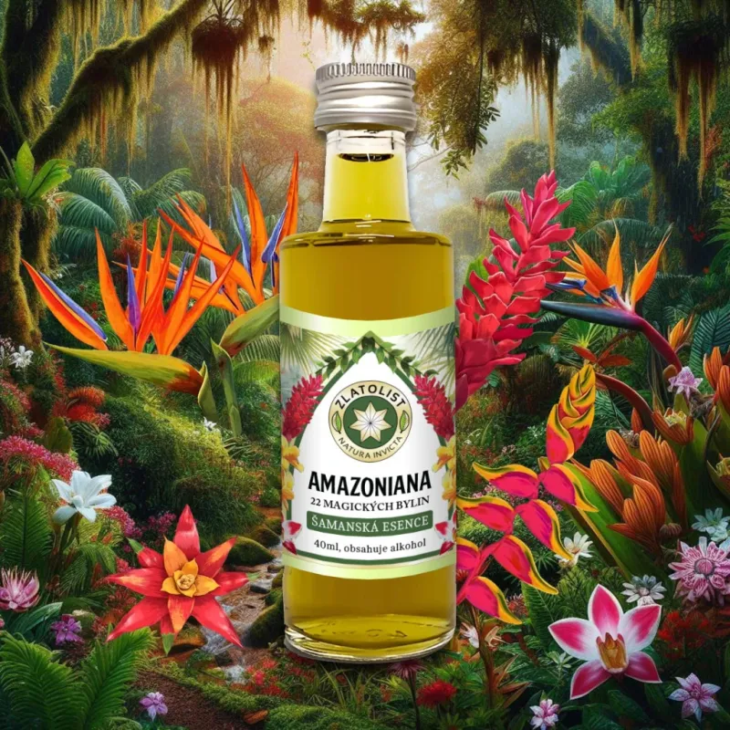 a combination of 22 sacred plants from the Amazon and herbs from the Andes