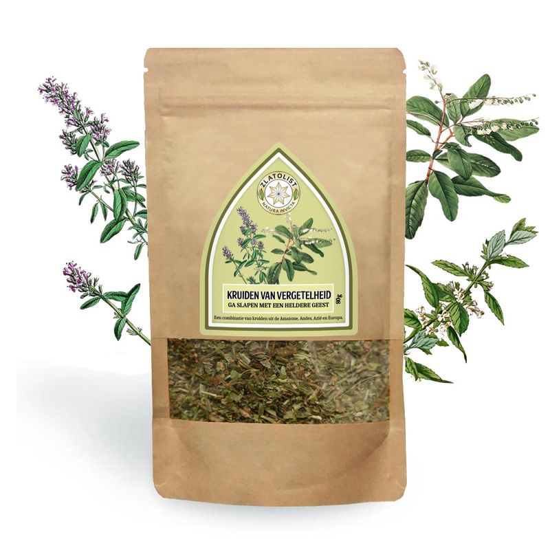 Herbs of Oblivion, An herbal blend that promotes relaxation and restful sleep. Great for feelings of congestion and increased stress. You can drink during the day or at night.