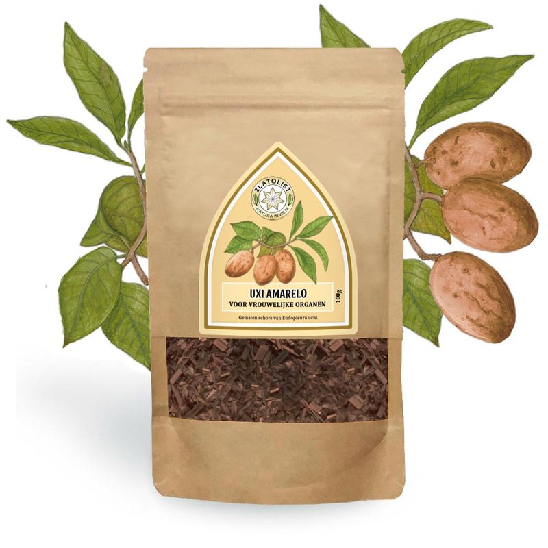 UXI AMARELO, Uxi tree bark benefiting the female body.