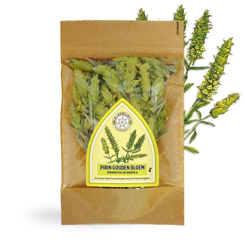 PIRIN GOUDEN BLOEM De gouden thee van de helderziende Vanga uit het Pirin-gebergte