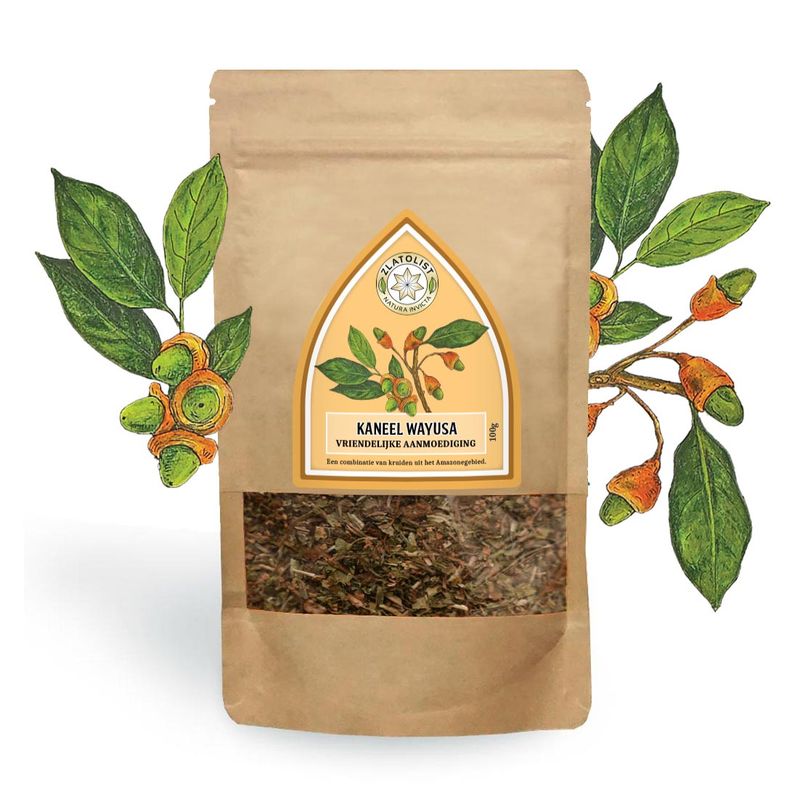 KANEEL WAYUSA Vriendelijke aanmoediging, een lekkere koffie vervanging.
