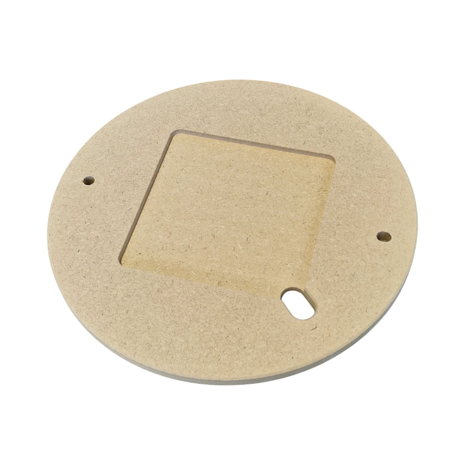 Basisscheibe Bat-System für Einsätze aus Premium-MDF und Kunststoff 150mm (2-Loch 254mm / 10 Zoll)