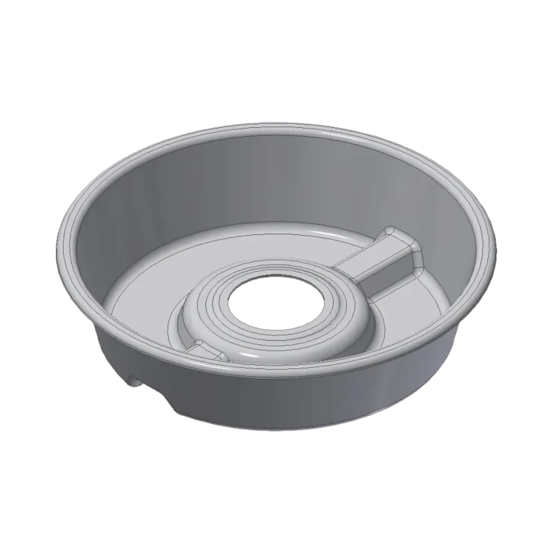 Spritzwanne Ø500x120